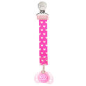 Clip Protege Chupetes Fashion Rosa 0 Meses+ Clip Protege Chupetes Fashion Rosa 0 Meses+